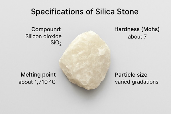 مشخصات سنگ سیلیس