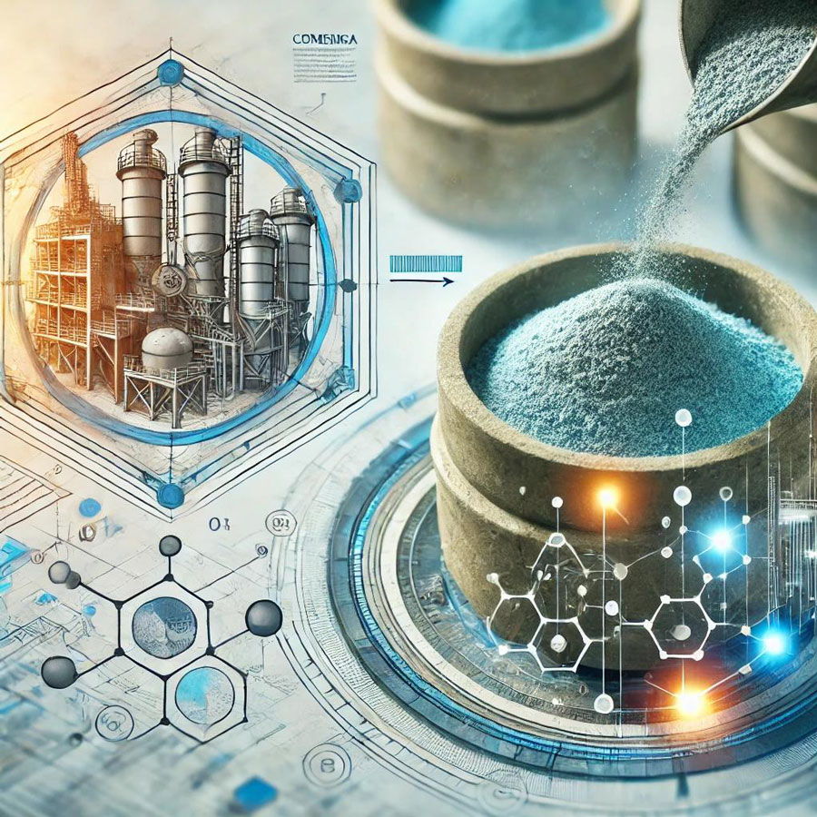 ترکیب سیلیس در سیمان