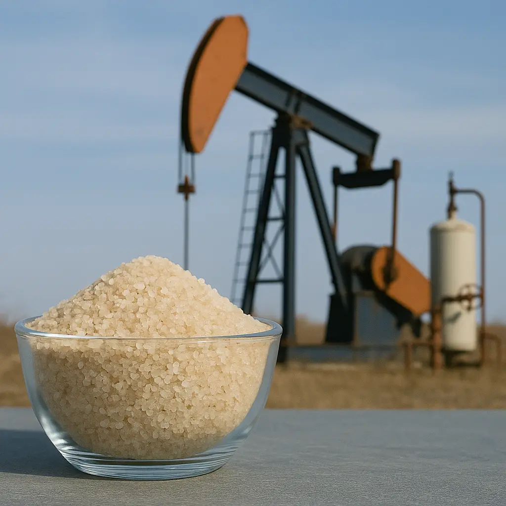 کاربرد سنگ سیلیس در صنایع نفت و گاز