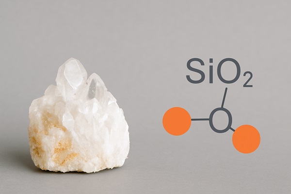 ساختار و ترکیب شیمیایی سنگ سیلیس کوارتز