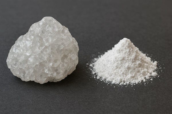 سیلیس کریستالی و آمورف