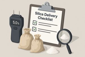 تحویل سیلیس در مقصد